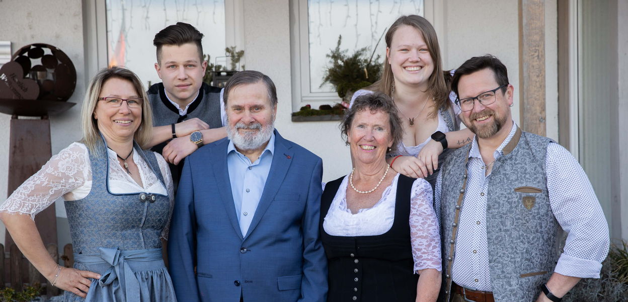 Karin, Marcel, Dietmar, Birgitta, Vanessa und Christian Koch