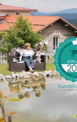 Bild zum Artikel: Unser Hundehotel wurde mit dem Hundehotel.info Award 2021 ausgezeichnet